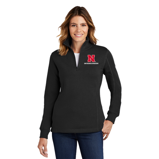 Sports-Tek® Ladies 1/4 Zip Sweatshirt